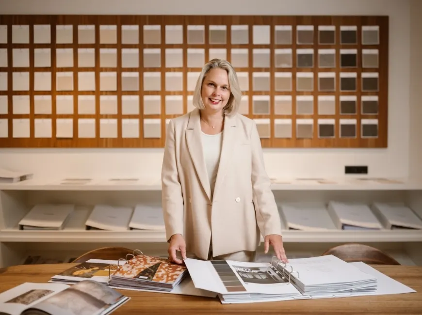 Coulisse com Text with image Catharina