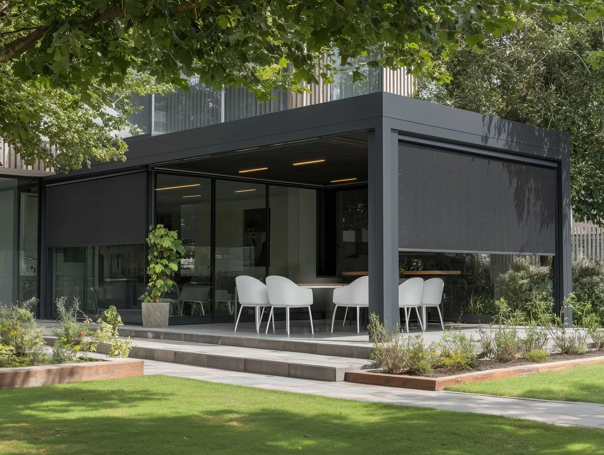 SCR SERGE5 12 black black outdoor screen
