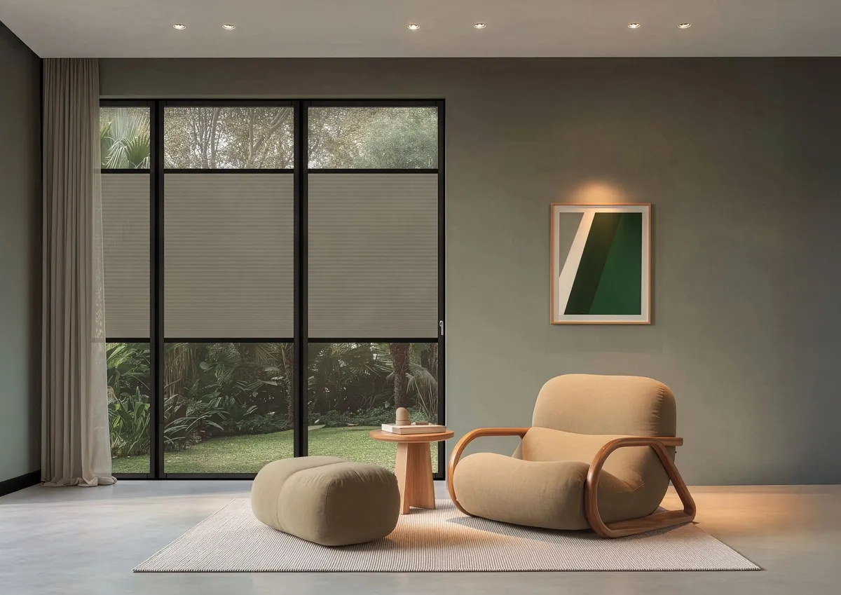 Smart Frame Motionblinds livingroom